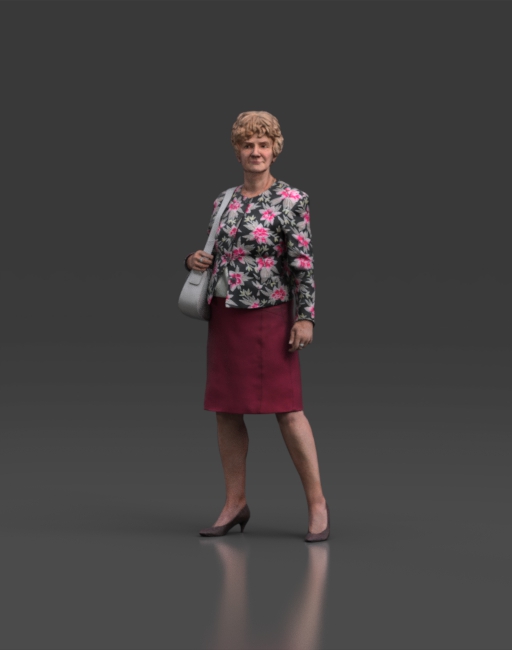 business skirt 3d