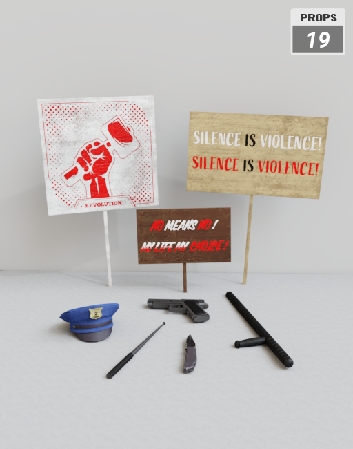 Props Collection - Police & Riot